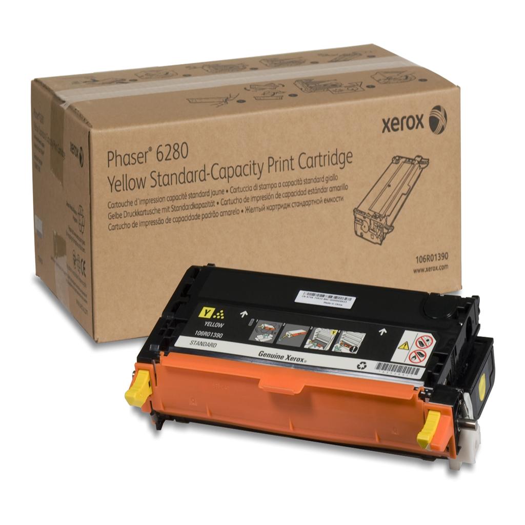 XEROX TEKTRONIX Phaser 6280 Toner Amarillo 2.2k