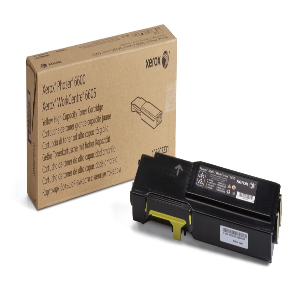 XEROX Phaser 66006605 Toner Amarillo XL
