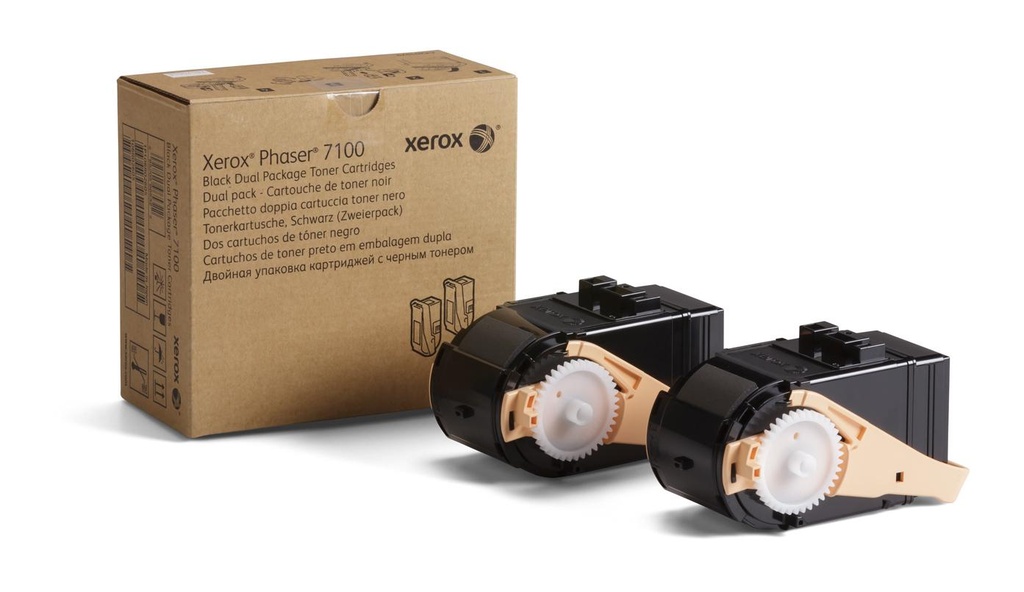 [17450] [106R02605] XEROX Phaser 7100 Toner (Pack 2)
