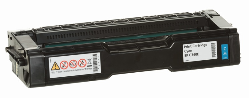 [33884] [407900] RICOH Print Cartridge Cyan SP C340E 5k