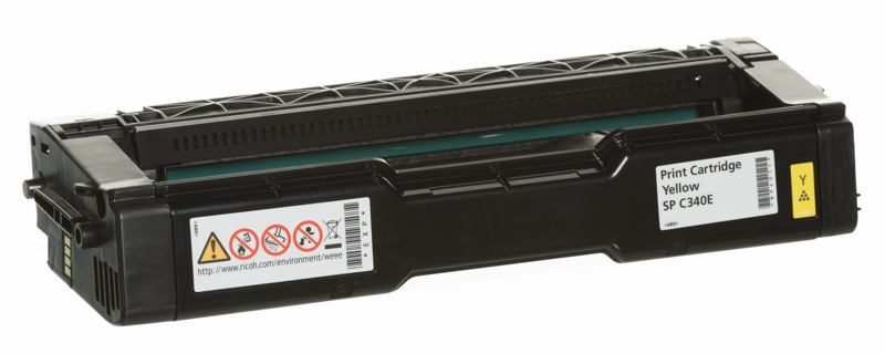 [33886] [407902] RICOH Print Cartridge Yellow SP C340E 5k