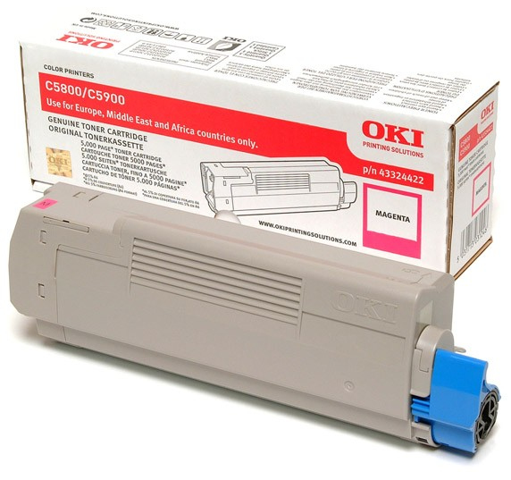 [8760] [43324422] OKI C-5800/C-5900 Toner Magenta