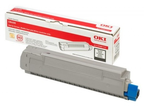 [11037] [43487712] OKI Toner C-8600/8800 Negro
