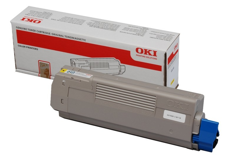 OKI Toner C610 Amarillo(6.000 paginas)