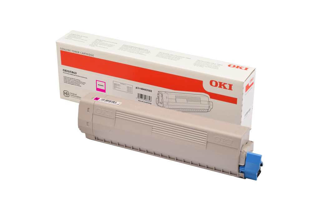 [33121] [46443102] OKI Toner-C833/843 - Magenta