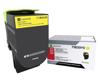 Lexmark CS/CX 317 Cartucho de toner amarillo