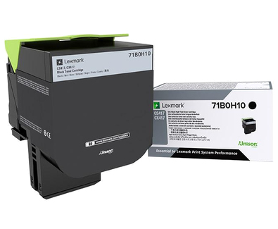 [35350] [71B0H10] Lexmark CS/CX 417 Cartucho de toner negro Alto Rendimiento