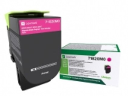 LEXMARK TONER 71B20M0 MAGENTA