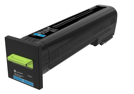 [35381] [72K20C0] Lexmark CS820, CX82x, CX860 Cartucho de toner cian Retornable