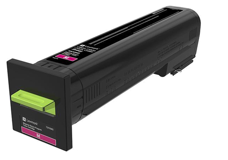 Lexmark CS820, CX82x, CX860 Cartucho de toner magenta Retornable