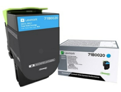 Lexmark CS/CX 827 Cartucho de toner cian