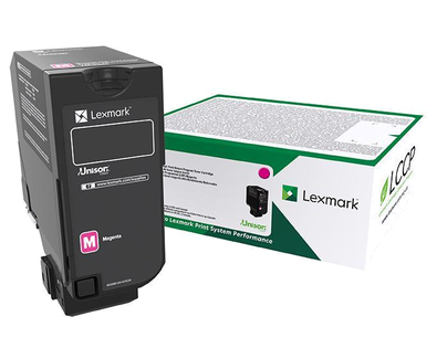 [35411] [73B20M0] Lexmark CS/CX 827 Cartucho de toner magenta Retornable