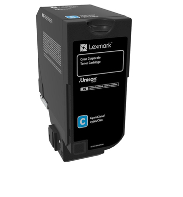 [35429] [74C20CE] Lexmark CS720, CS725, CX725 Cartucho Corporativo cian (3 000 paginas)