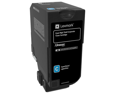 [35440] [74C2HCE] Lexmark CS725 Cartucho cian alto rendimiento Corporativo (12 000 paginas)