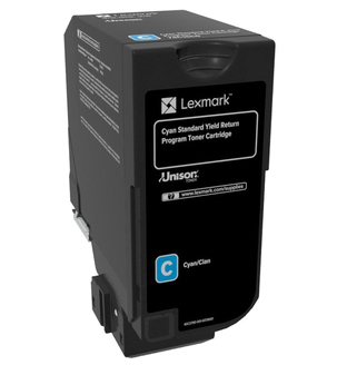 [35448] [74C2SC0] Lexmark CS720, CS725, CX725 Cartucho de toner cian Retornable