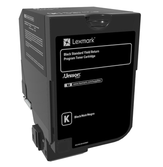 [35451] [74C2SK0] Lexmark CS720, CS725, CX725 Cartucho de toner negro Retornable