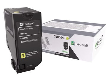 Lexmark CS/CX 727, CS728 Cartucho de toner amarillo