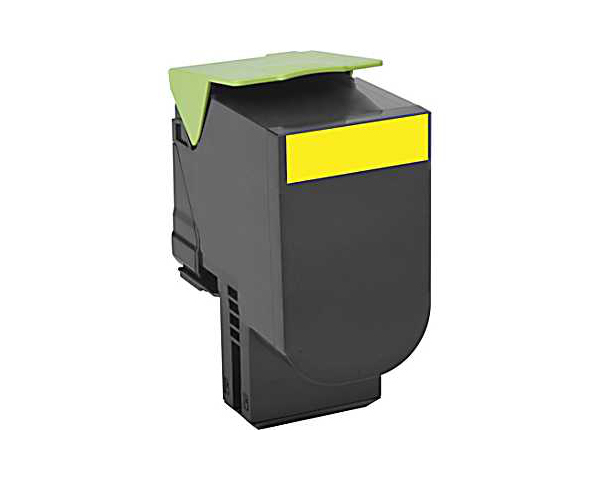 [35487] [80C0X40] Lexmark 800X4 Cartucho de toner amarillo Extra Alto Rendimiento (4k)