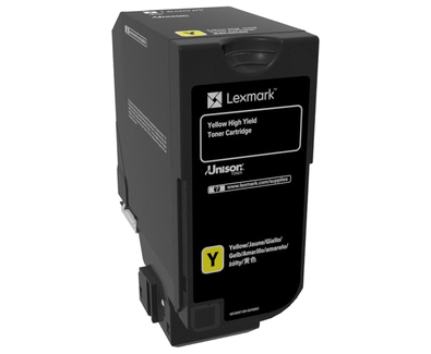 Lexmark CX725 Cartucho de toner amarillo de alto rendimiento