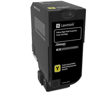 Lexmark CX725 Cartucho amarillo alto rendimiento  Corporativo (16 000 paginas)