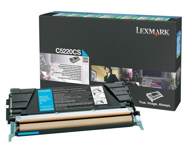 LEXMARK Toner C-522C-524C-530C-532C-534C Retornable cian