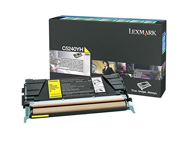 LEXMARK Toner C-524/532/534 Retornable Alto Rendimiento Amarillo