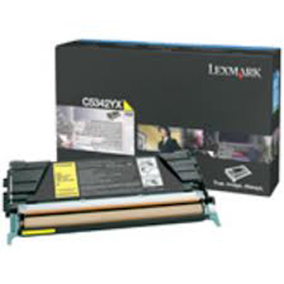 [35599] [C534X3YG] Lexmark C534 Yellow Extra High Yield Return Program Corporate Cartridge