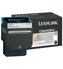 [35605] [C544X2KG] Lexmark C544, X544 Cartucho toner negro Extra Alto Rendimiento (6K)