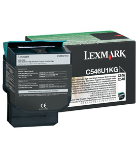 [13977] [C546U1KG] LEXMARK C546DTN X546DTN Toner Negro Retornable