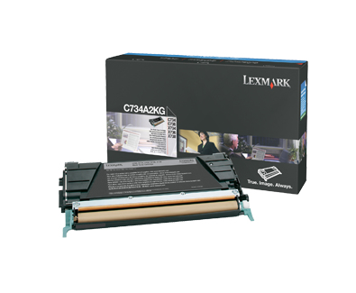 [35610] [C734A2KG] Lexmark C73x, X73x Cartucho de toner negro (8K)