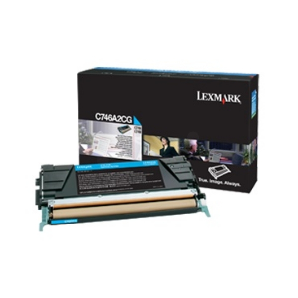 [18047] [C746A3CG] LEXMARK TONER LASER CIAN 7.000 PAGINAS CORPORATIVO C/746DN/746DTN/746N/748DE/748DTE/748E