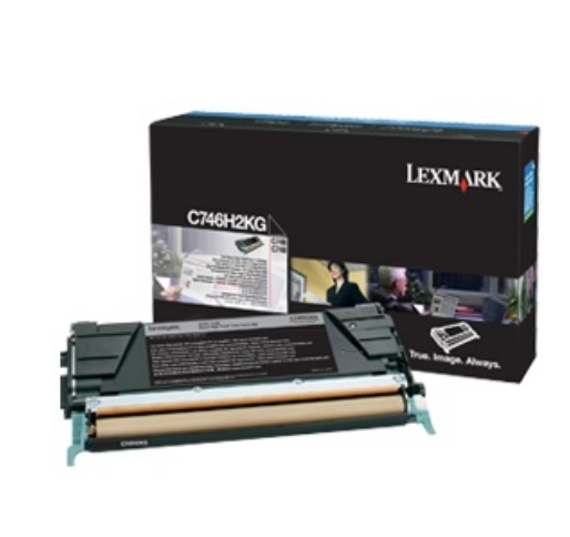 [31533] [C746H3KG] LEXMARK C746, C748 Black High Yield Corporate Cartridge