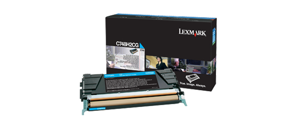 [35622] [C748H2CG] Lexmark C748 Cartucho de toner cian Alto Rendimiento