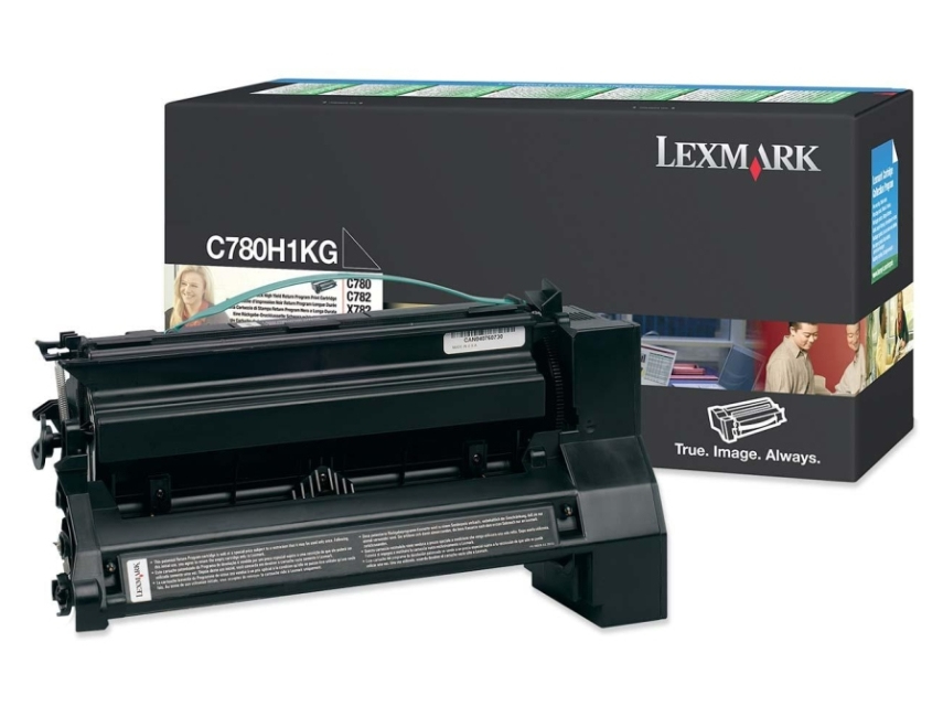[11526] [C780H1KG] LEXMARK C-780/C-782/X-782 Cartucho de impresion Negro retornable (10.000 pag.)