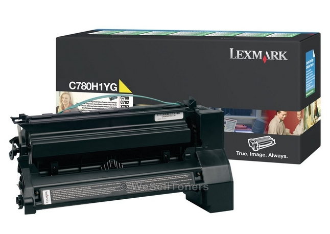 [11528] [C780H1YG] LEXMARK C-780/C-782/X-782 Cartucho de impresion Amarillo retornable (10.000 pag.)