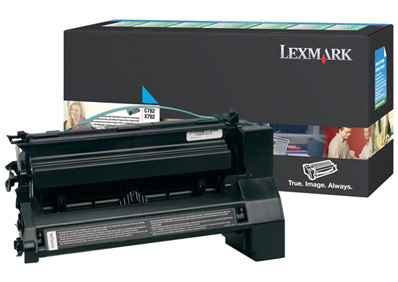 [11428] [C782X1CG] LEXMARK C-782/X-782 Cartucho de impresion Cian extra alto rendimiento retornable (15.000 pag)