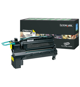 [13981] [C792A1YG] LEXMARK C792 X792 Toner Amarillo Retornable