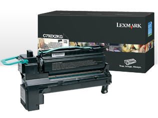 [35653] [C792X2KG] Lexmark C792 Cartucho de impresion negro Extra Alto Rendimiento (20K)