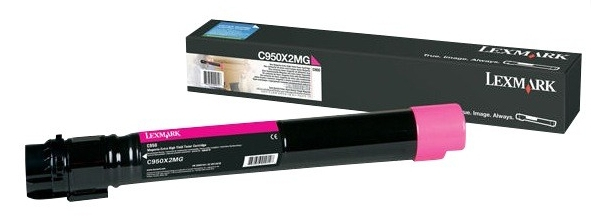 [35658] [C950X2MG] Lexmark C950 Cartucho de toner magenta Extra Alto Rendimiento