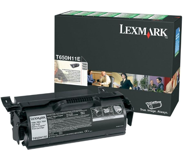 LEXMARK T-650/652/654 Toner Alto rendimiento Retornable