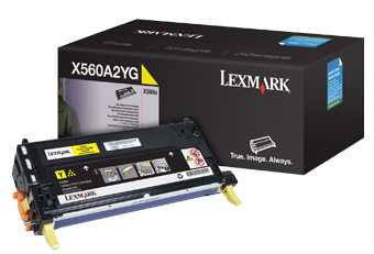 [11844] [X560A2YG] LEXMARK X560 Cartucho de impresion Amarillo