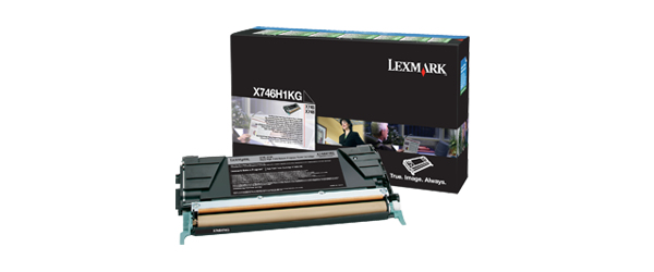 LEXMARK X-746/748 Toner Negro Alto rendimiento Retornable