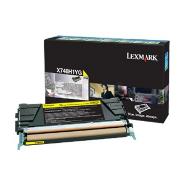 [35714] [X748H3YG] Lexmark X748 Yellow High Yield Corporate Cartridge