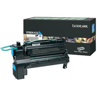 LEXMARK X792 Toner Cian Retornable