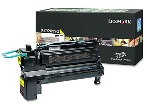 [14016] [X792X1YG] LEXMARK X792 Toner Amarillo Retornable