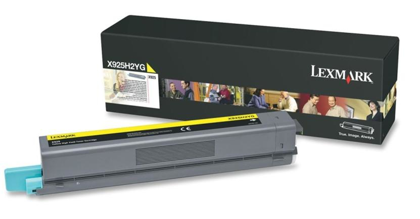 [14022] [X925H2YG] LEXMARK X-925 Toner Amarillo