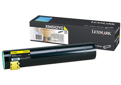 [11396] [X945X2YG] LEXMARK X-940/x-945 Toner Amarillo Alto Rendimiento