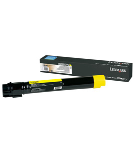 Lexmark X950X2YG  Amarillo toner y cartucho laser