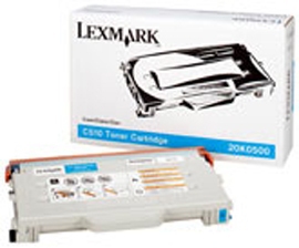 [3214] [20K0500] LEXMARK Toner C-510 CIAN