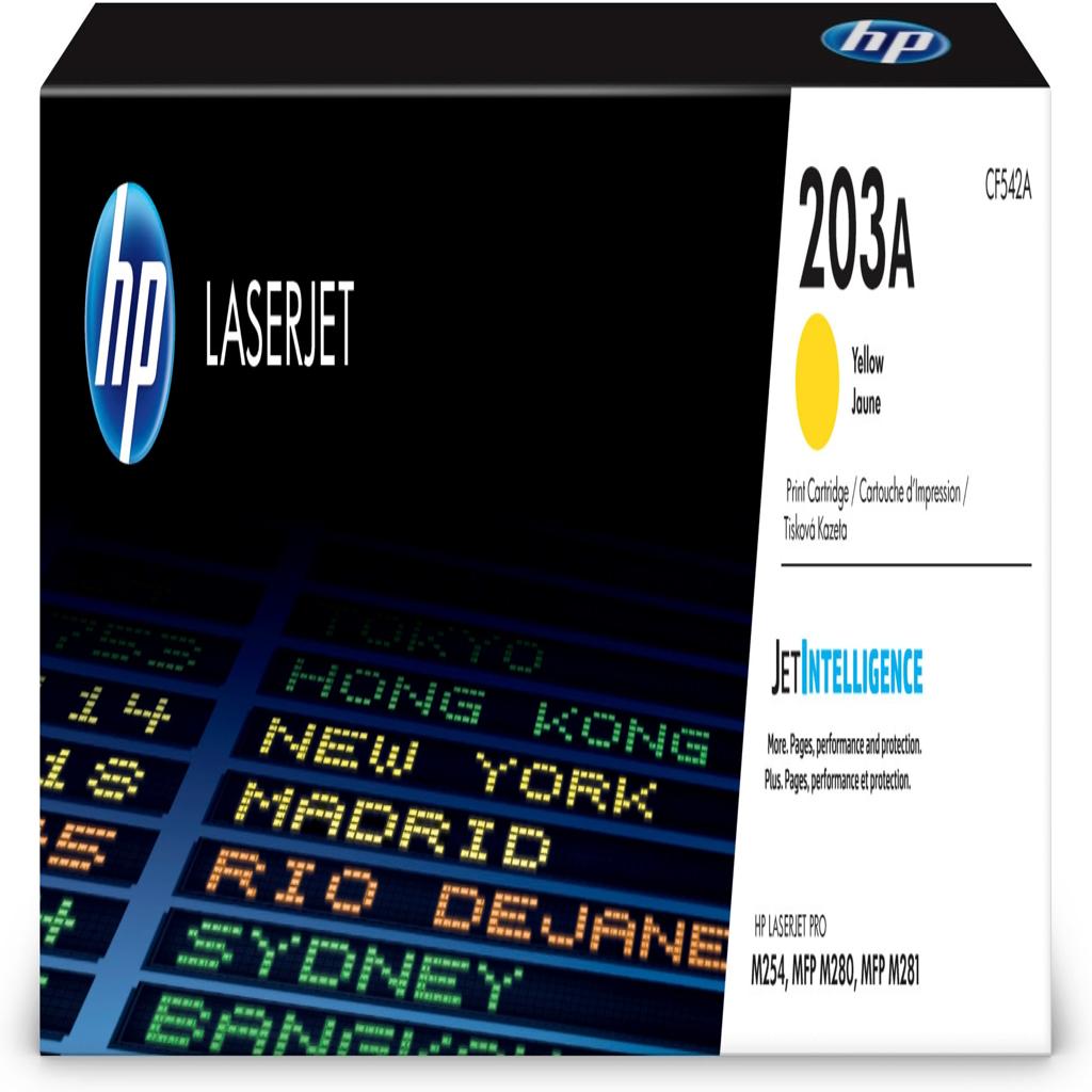 [32748] [CF542A] HP LaserJet M254,M280,M281 Toner Amarillo 203A